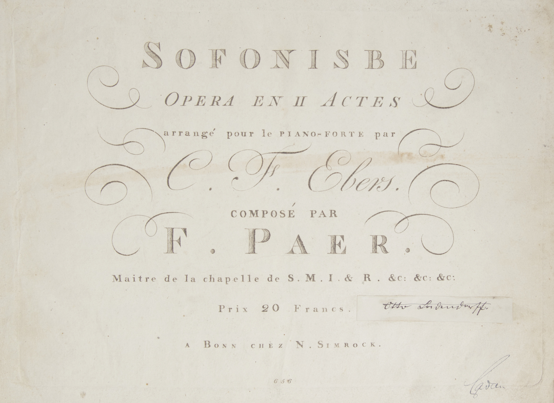 Ferdinando Paër - Organ Concerto in D-major